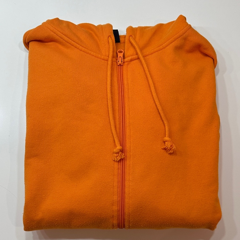Bright Orange Zip Up